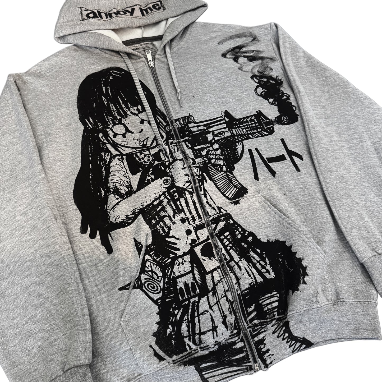 War_ready zip up hoodie