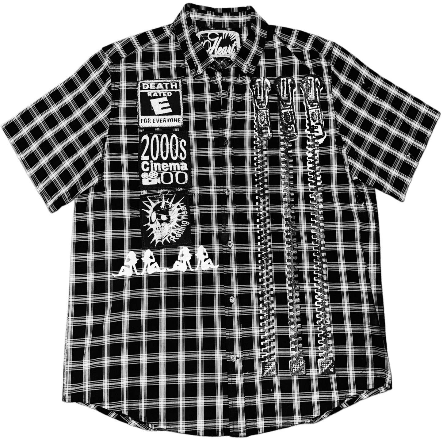 Cheat_c0de button up shirt