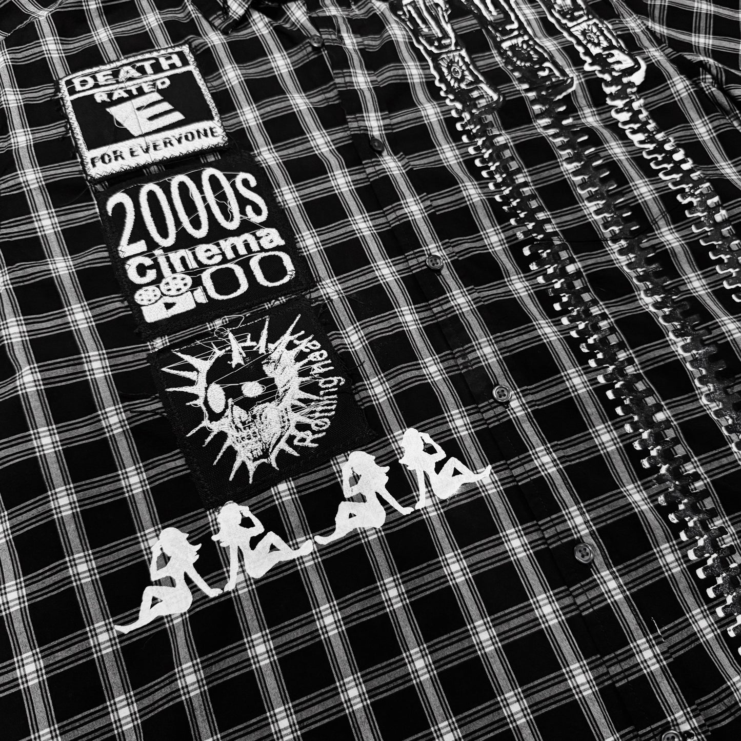 Cheat_c0de button up shirt