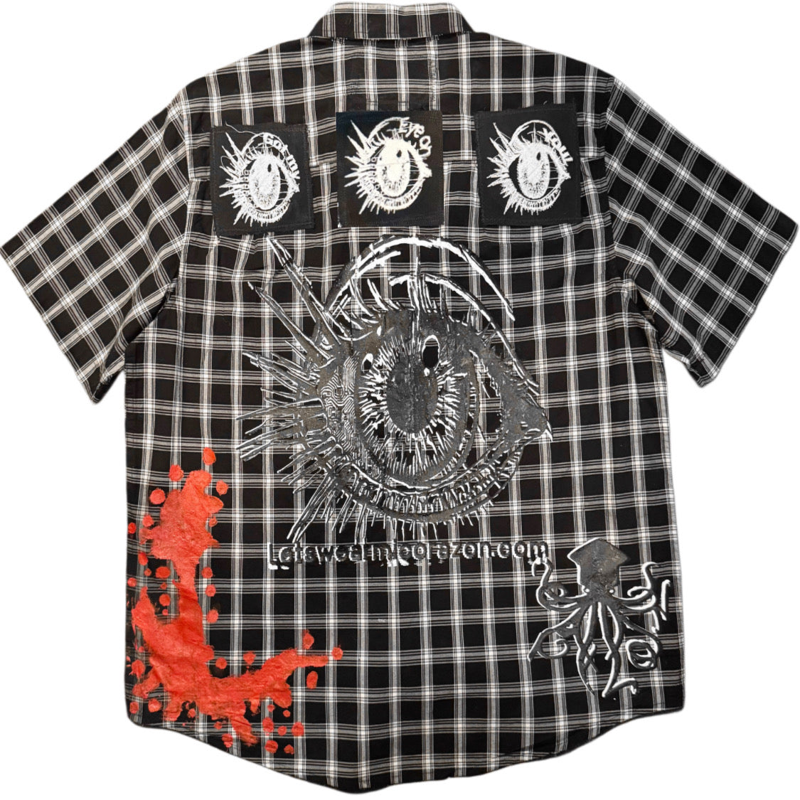 Cheat_c0de button up shirt