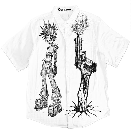 cLe0s_revenge button up shirt