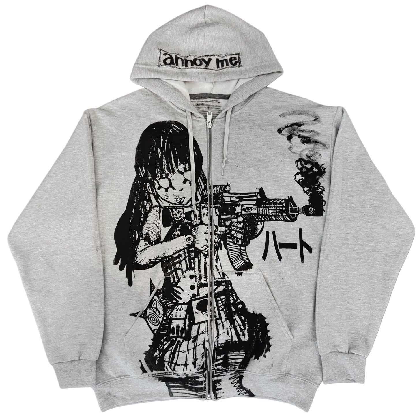 War_ready zip up hoodie