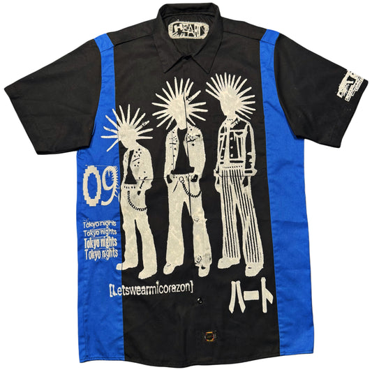 Mechanic_homicide button up shirt